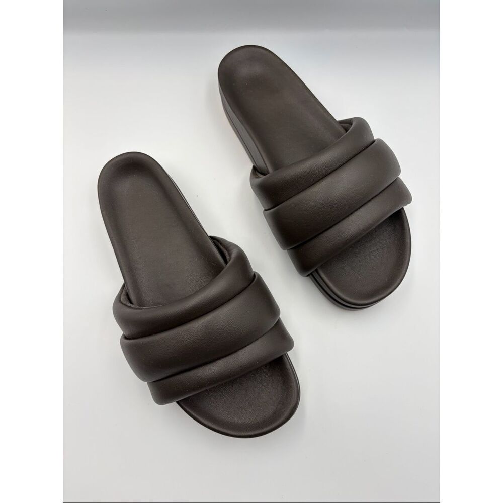 Commbi The Softie Slide in Faded Black Size 10W/8M
